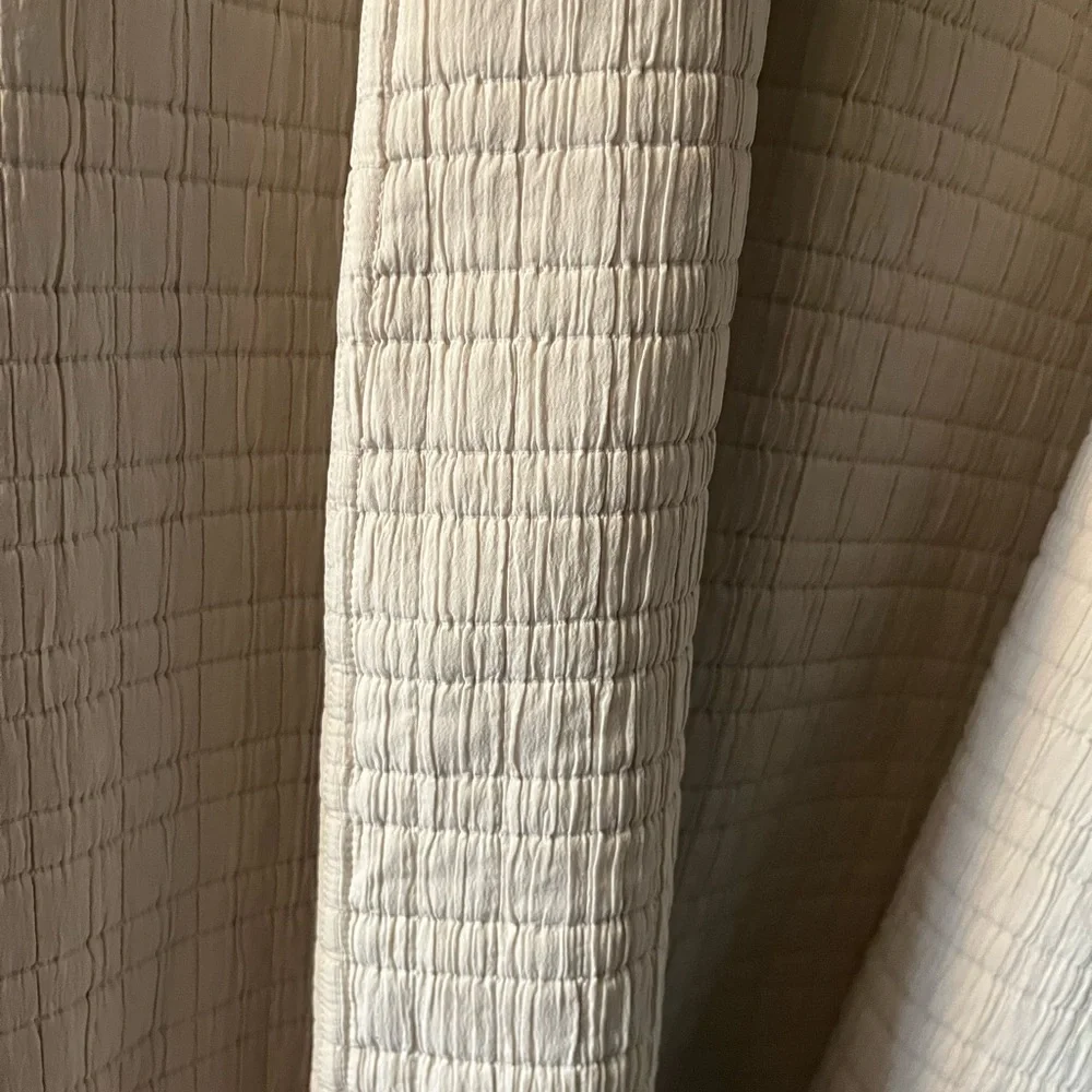 Beautiful Lululemon Serene Travels Wrap blazer jacket in Light Ivory